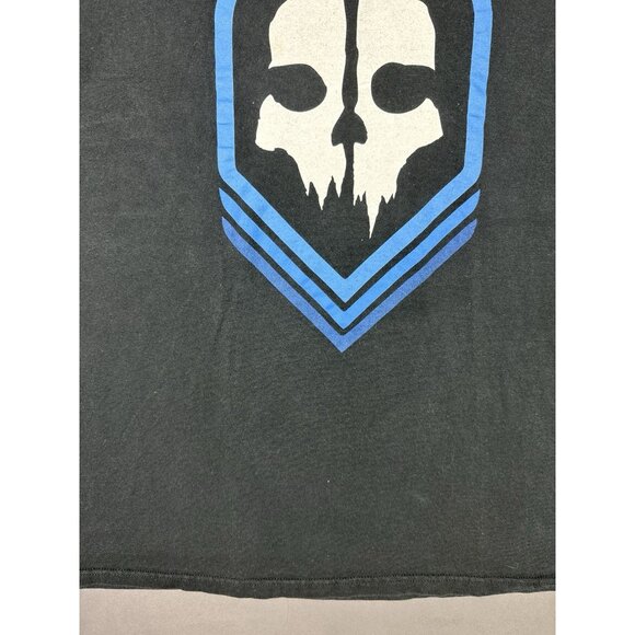 Vintage Y2K Call Of Duty Ghosts Video Game XBOX Playstation Nintendo Promo 2XL T - Picture 6 of 11